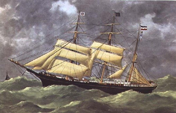 Barque Dora (tulostus) tekijältä Anonymous