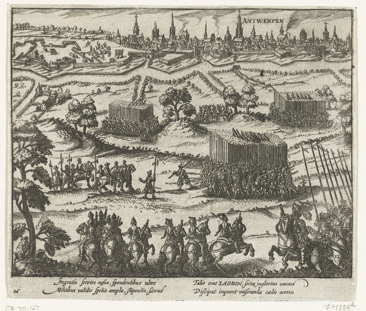 Ladronin petos, 1570 tekijältä Anonymous