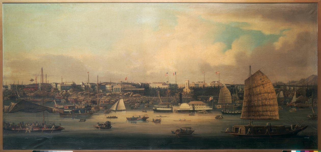 Näkymä Shanghain kaupunkiin tekijältä Anonymous