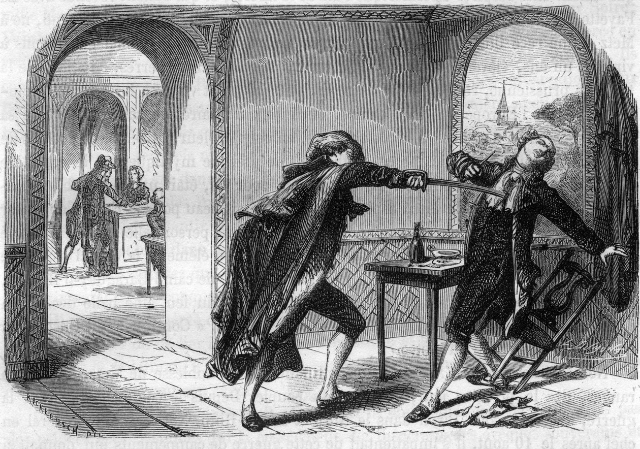 Saint Fargeaun markiisin (Saint-Fargeau) sijaisen Louis Michel Lepeletierin salamurha tekijältä Anonymous Anonymous