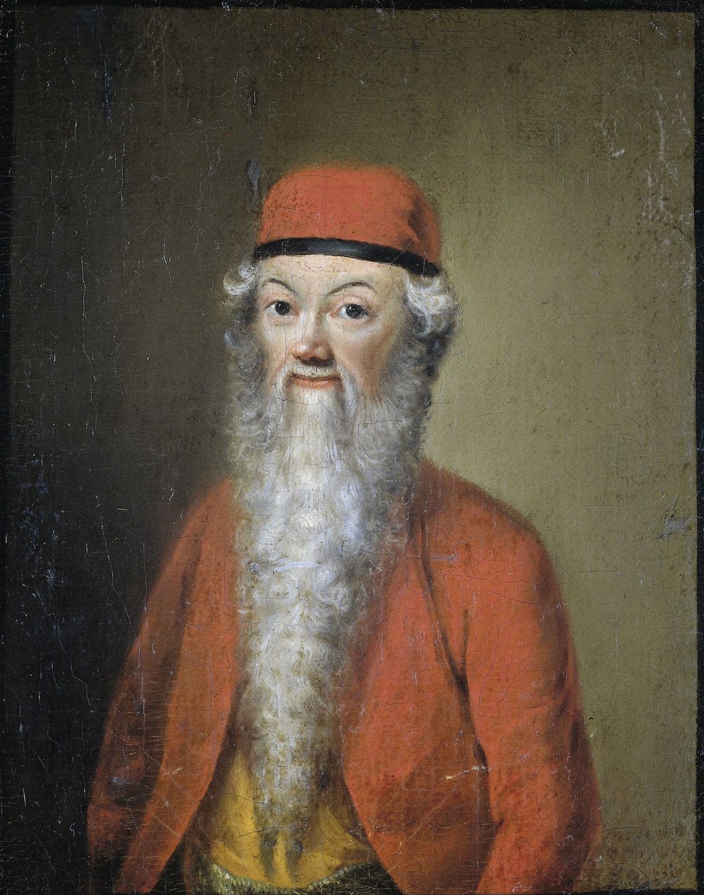 Jean-Etienne Liotardin karikatyyri, n. 1752-1800 (öljy paneelille) tekijältä Anonymous Anonymous