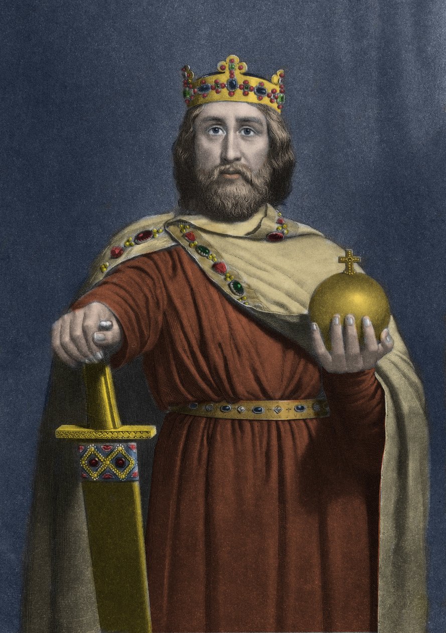 Kaarle (Carolus Magnus, Carolus Magnus, 742-814), frankkien kuningas - Kaarle Suuri (Carolus Magnus, Kaarle Suuri) (747-814) frankkien kuningas ja lännen kristitty keisari - tekijältä Anonymous Anonymous