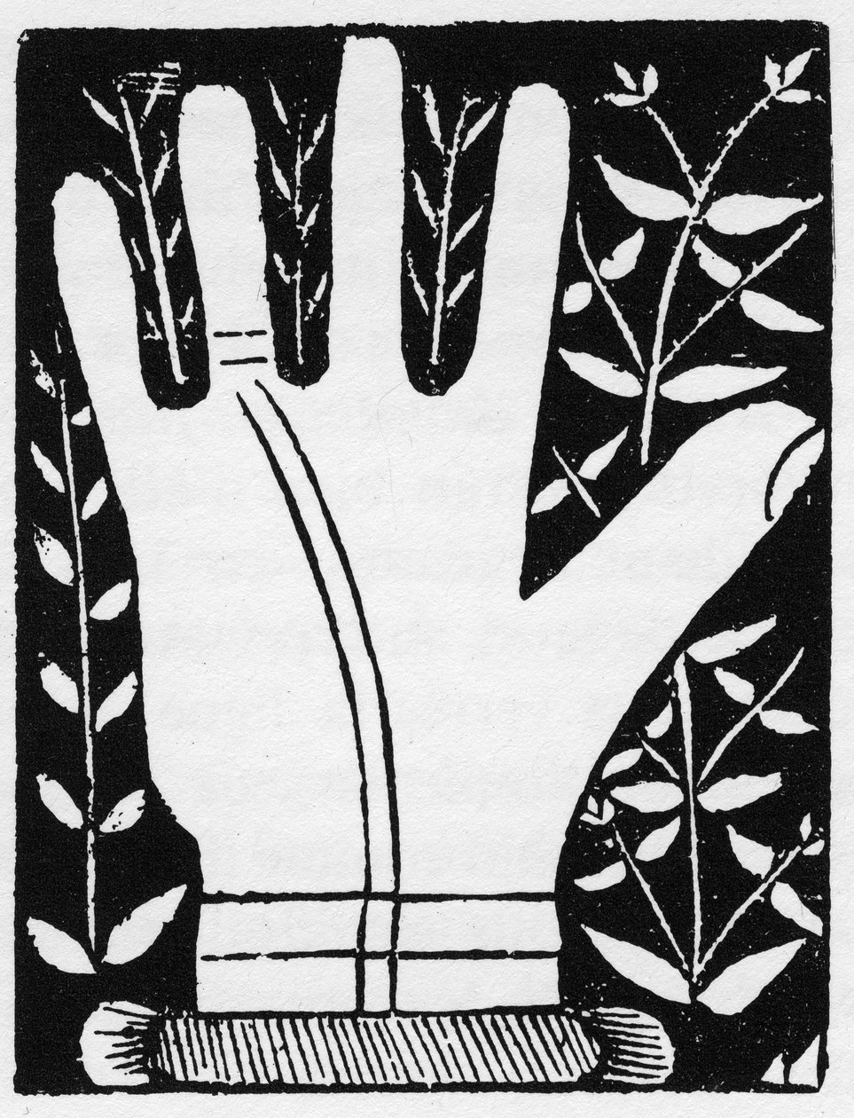 Chiromancia - Double Solar Line - Kaiverrus 1545 Andre Corvon "The Art of Chyromance" -yksityiskokoelma tekijältä Anonymous Anonymous