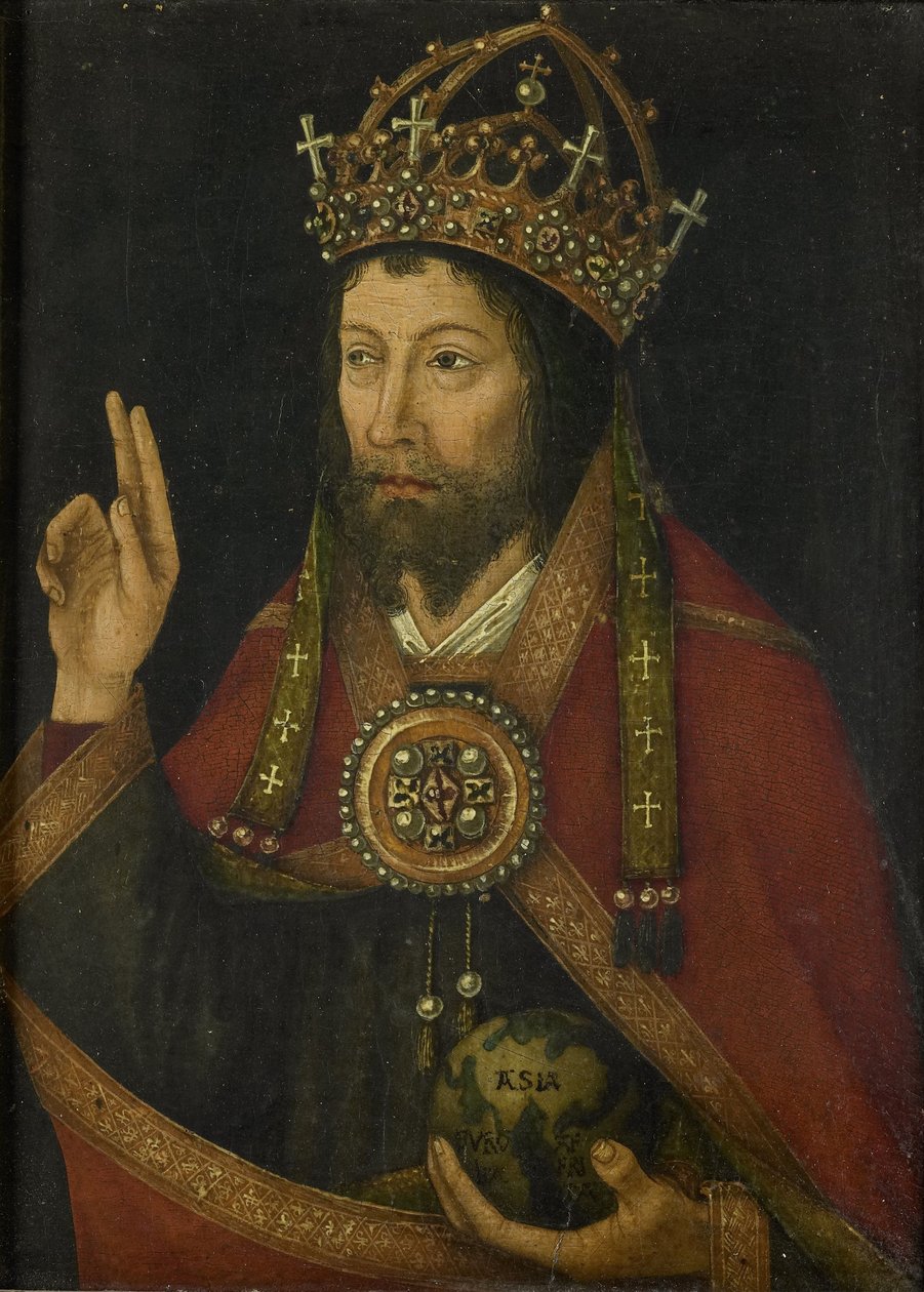 Kristus Salvator Mundina, n. 1500 (öljy paneelissa) tekijältä Anonymous Anonymous