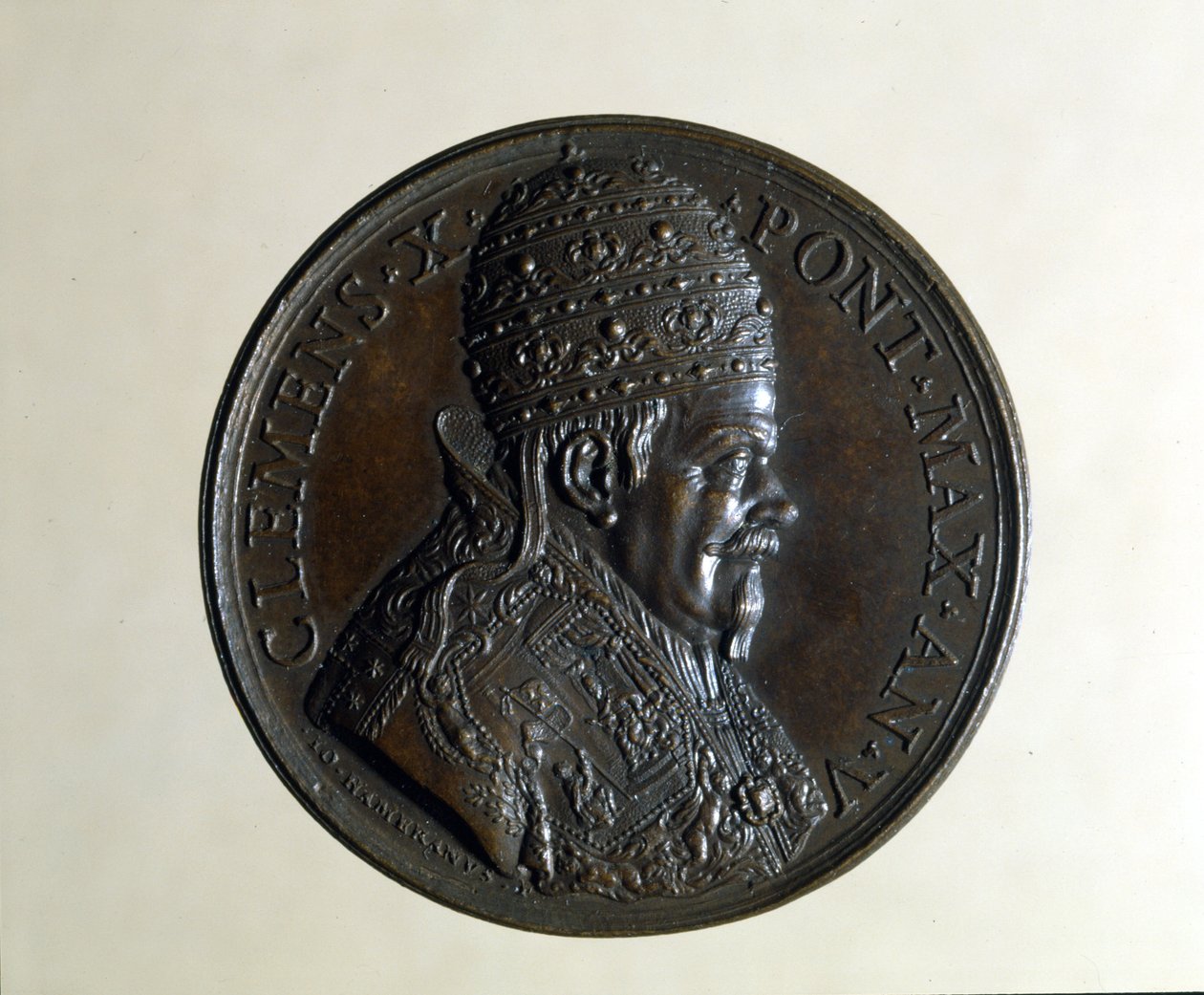 Klemens X (1590-1676). Pronssimitali. , Milano tekijältä Anonymous Anonymous