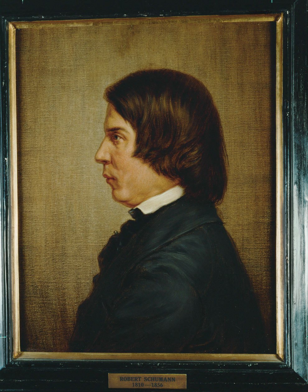 Säveltäjä Robert Schumann ... (maalaus kankaalle) tekijältä Anonymous Anonymous