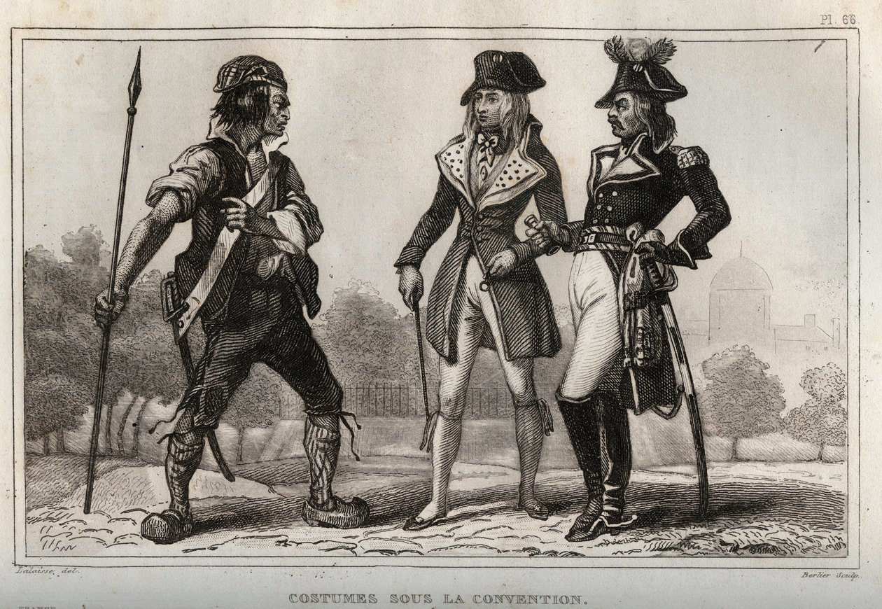 Puvut sopimuksen mukaisesti. Kaiverrus vuodelta 1859 Le Mondessa. Kaikkien kansojen historia kaukaisimmista ajoista nykypäivään." M. E. de Lostalot-Bachoue (Lostalot Bachoue). Yksityinen kokoelma. tekijältä Anonymous Anonymous
