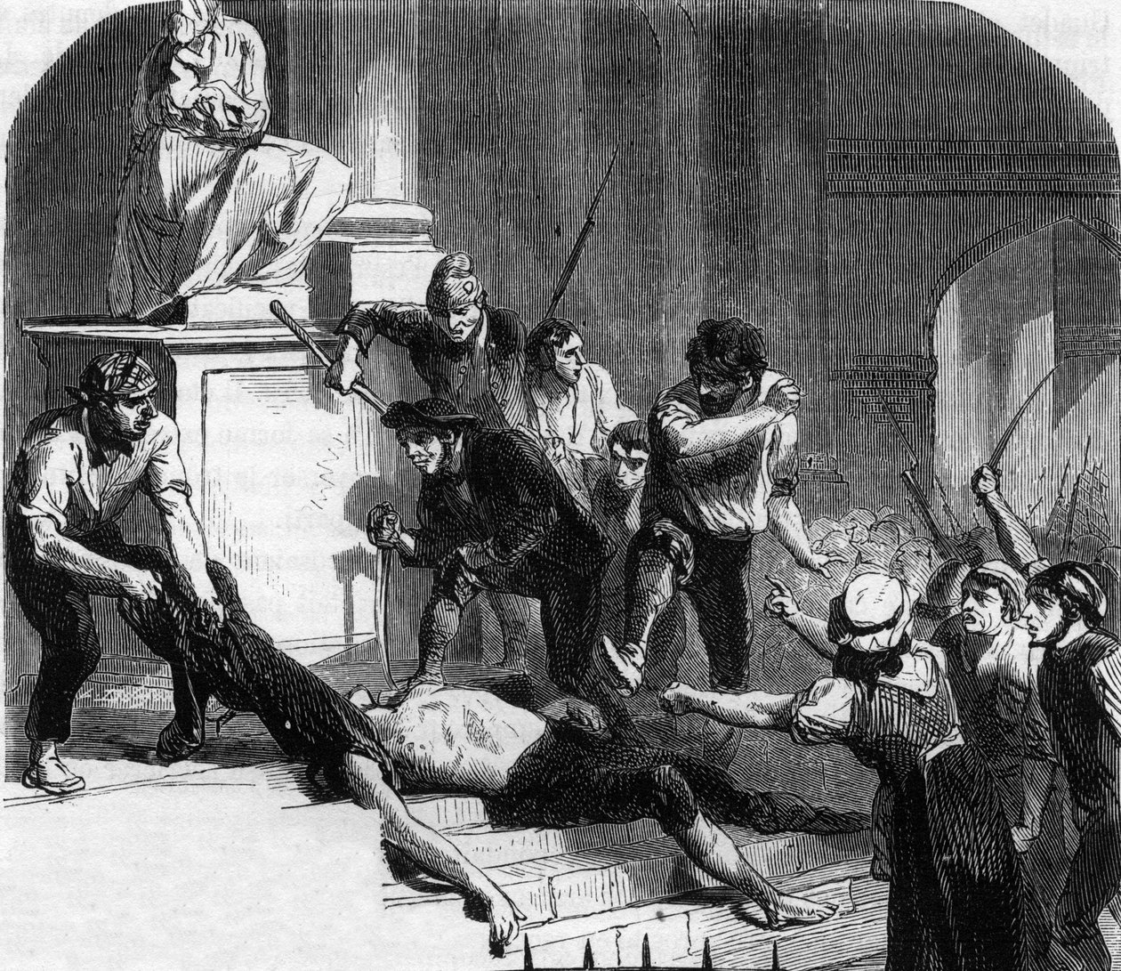 Ranskan vallankumous - La Glacieren joukkomurhat, Avignon - Lescuyerin murha tekijältä Anonymous Anonymous