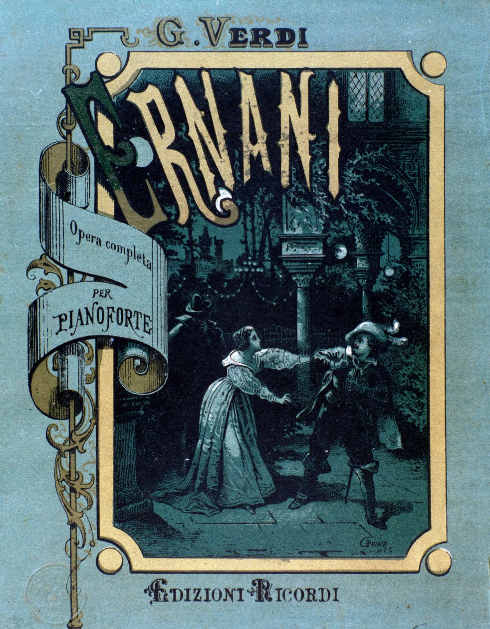 Frontispici de la partitura musical d