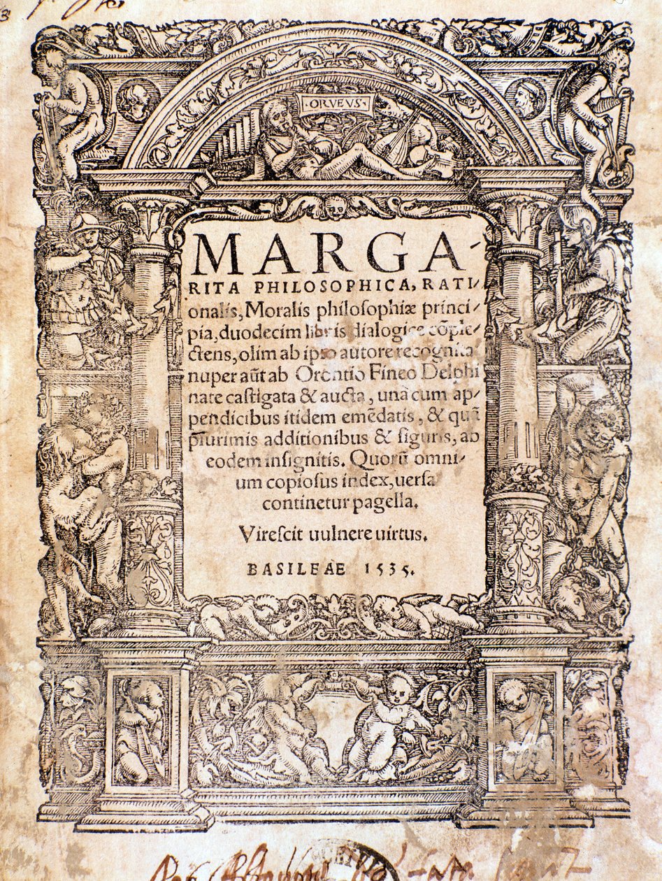 Margarita Philosophican etulevy (puupiirros tekijältä Anonymous Anonymous