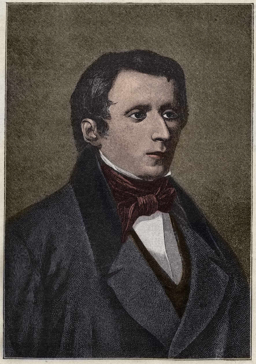 Giacomo Leopardi (1798-1837), italialainen runoilija. tekijältä Anonymous Anonymous