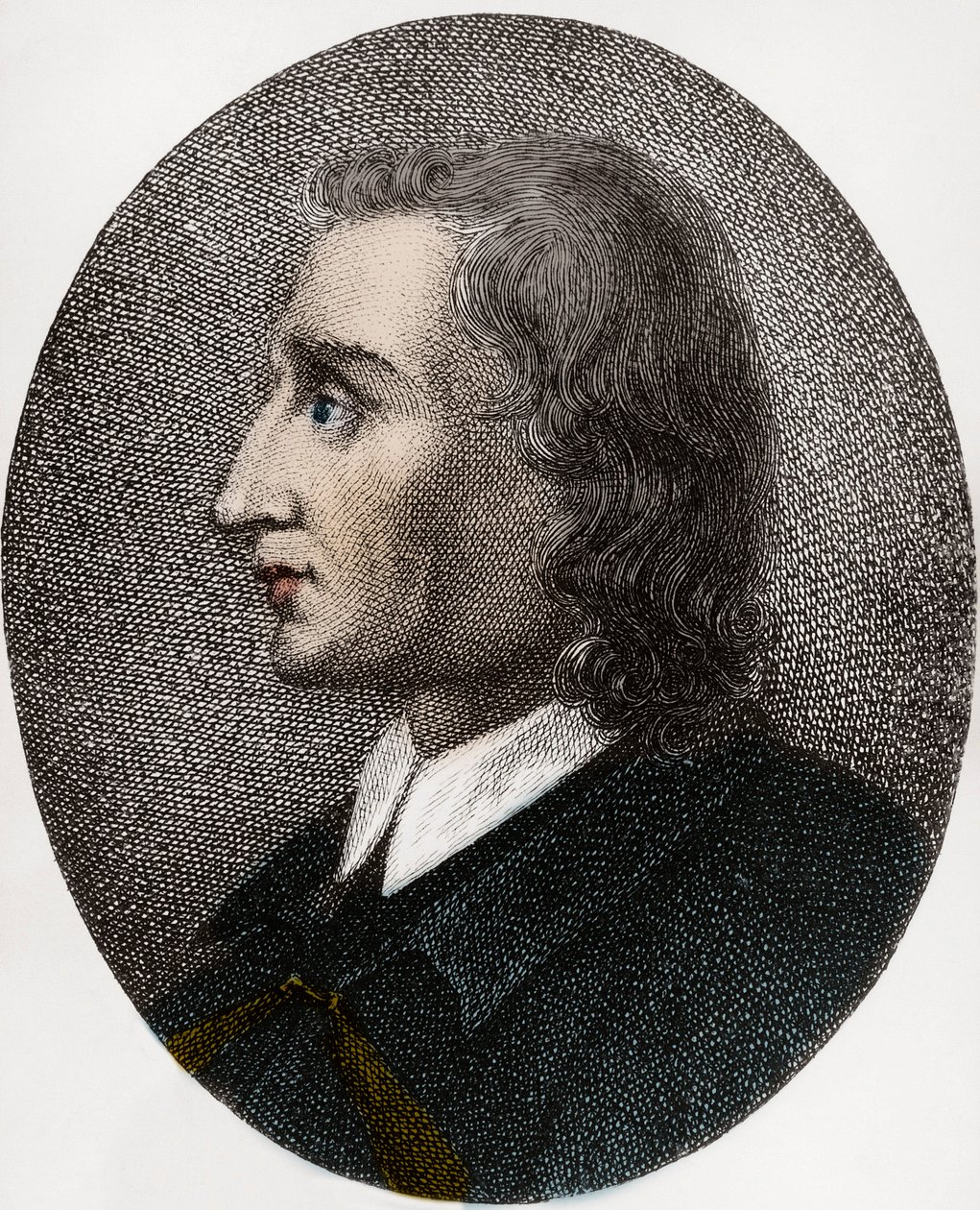 Giovanni Vincenzo Gravina (1664-1718) italialainen kirjailija ja juristi - Kaiverrus tekijältä Anonymous Anonymous
