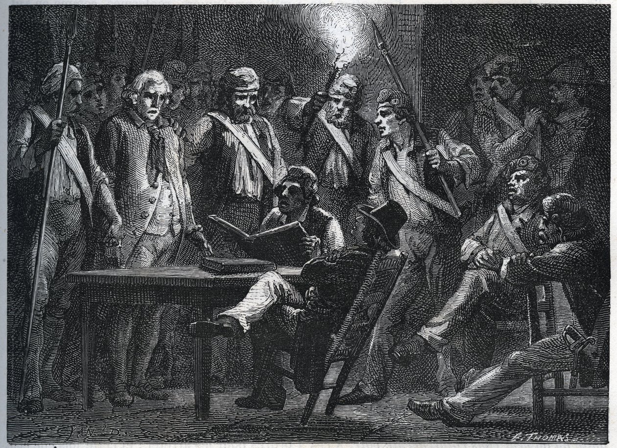 Maillardin tuomioistuin vallankumouksen alaisina (Stanislas Marie Maillard tekijältä Anonymous Anonymous