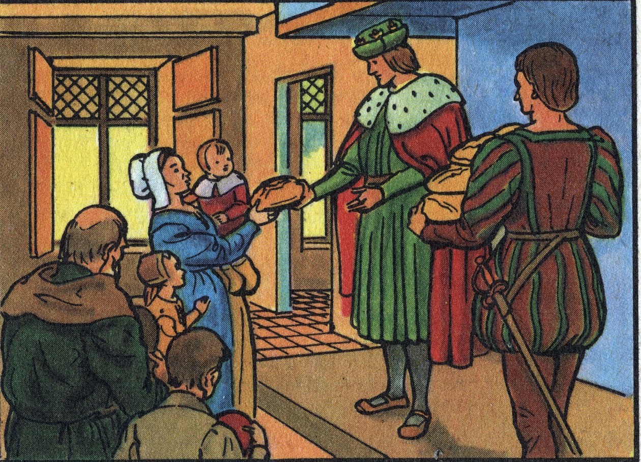 Ranskan kuningas Ludvig XII (1462-1515) "" Kansan isä"" Anonyymi kuva "" Ranskan hallitsijoiden ja valtionpäämiesten kokoelmassa"". 20. vuosisata. Yksityinen kokoelma. tekijältä Anonymous Anonymous