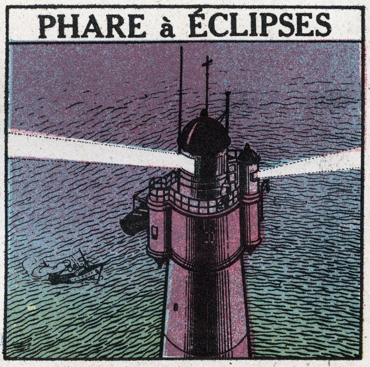 Valosignaalit: Eclipses Lighthouse. Anonyymi kuva vuodelta 1925. Yksityinen kokoelma. tekijältä Anonymous Anonymous