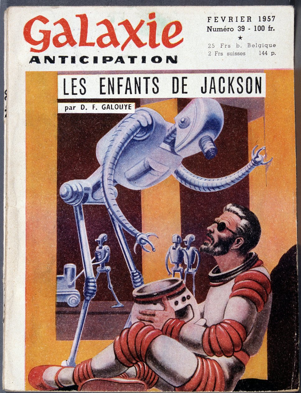 Mies ja robotti - "" Galaxyssa", helmikuu 1957 tekijältä Anonymous Anonymous