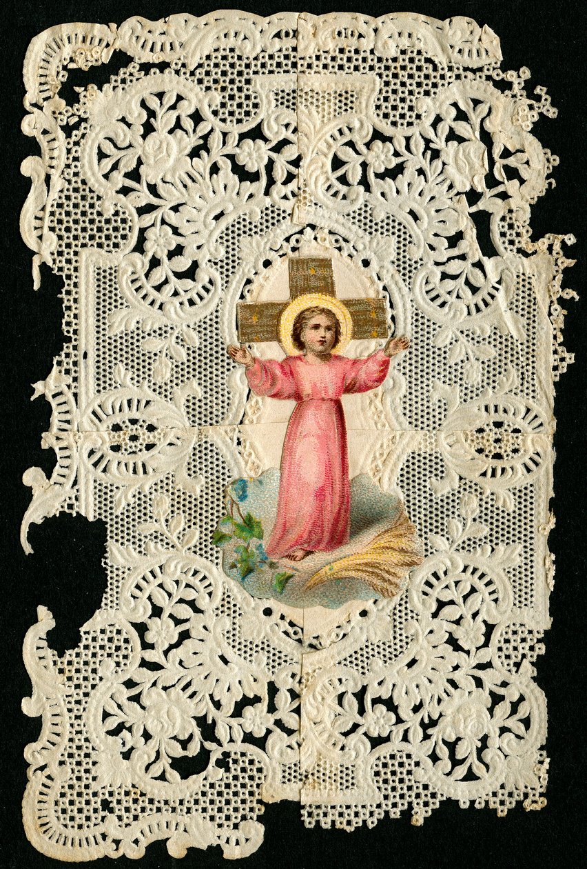 Hurskas kuva: Jeesus-lapsi (kromolitografia) tekijältä Anonymous Anonymous