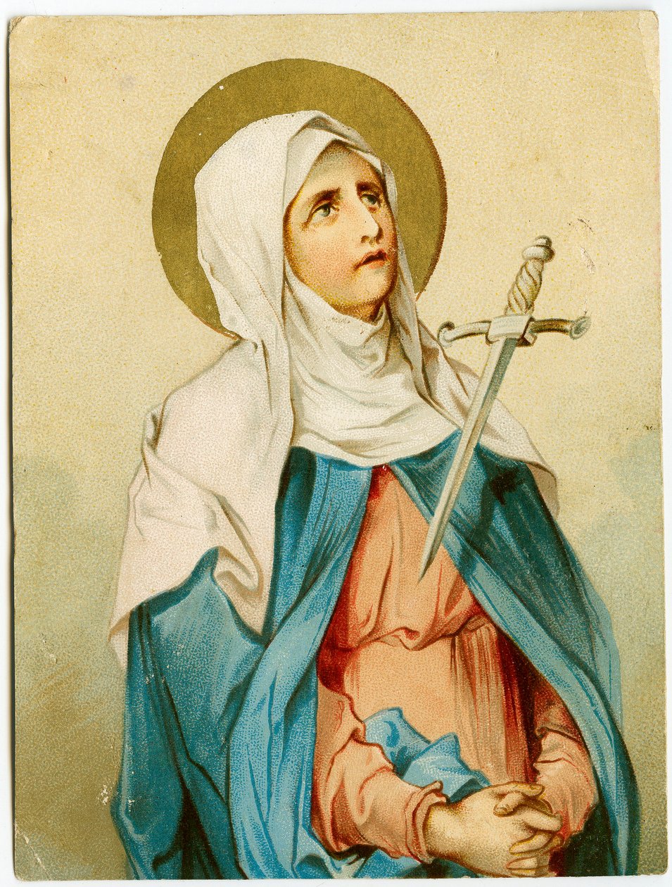 Hurskas kuva: Mater dolorosa (kromolitografia) tekijältä Anonymous Anonymous