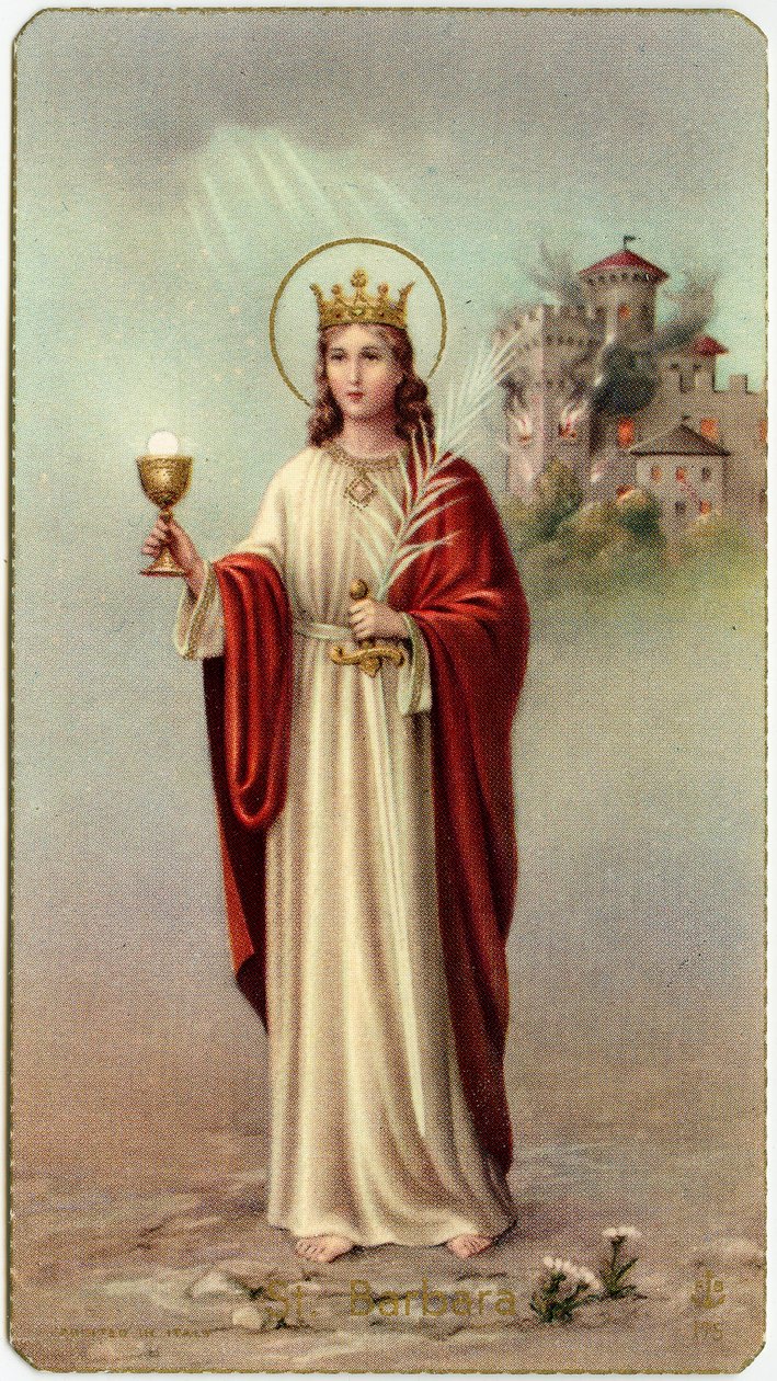 Hurskas kuva: Saint Barbara (kromolitografia) tekijältä Anonymous Anonymous