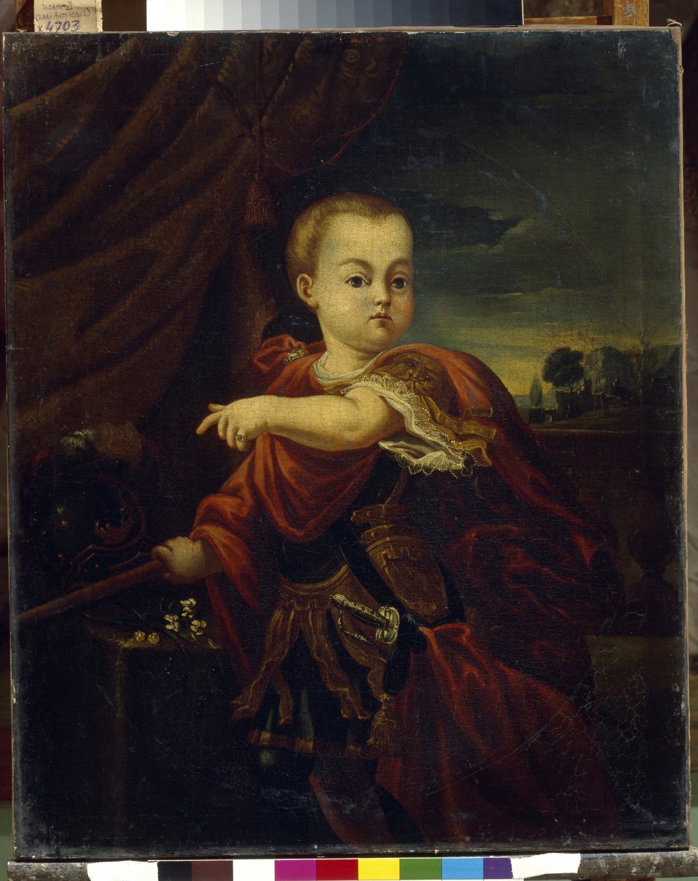 Venäjän tsaari Ivan VI Antonovitšin muotokuva (Romanov tekijältä Anonymous Anonymous