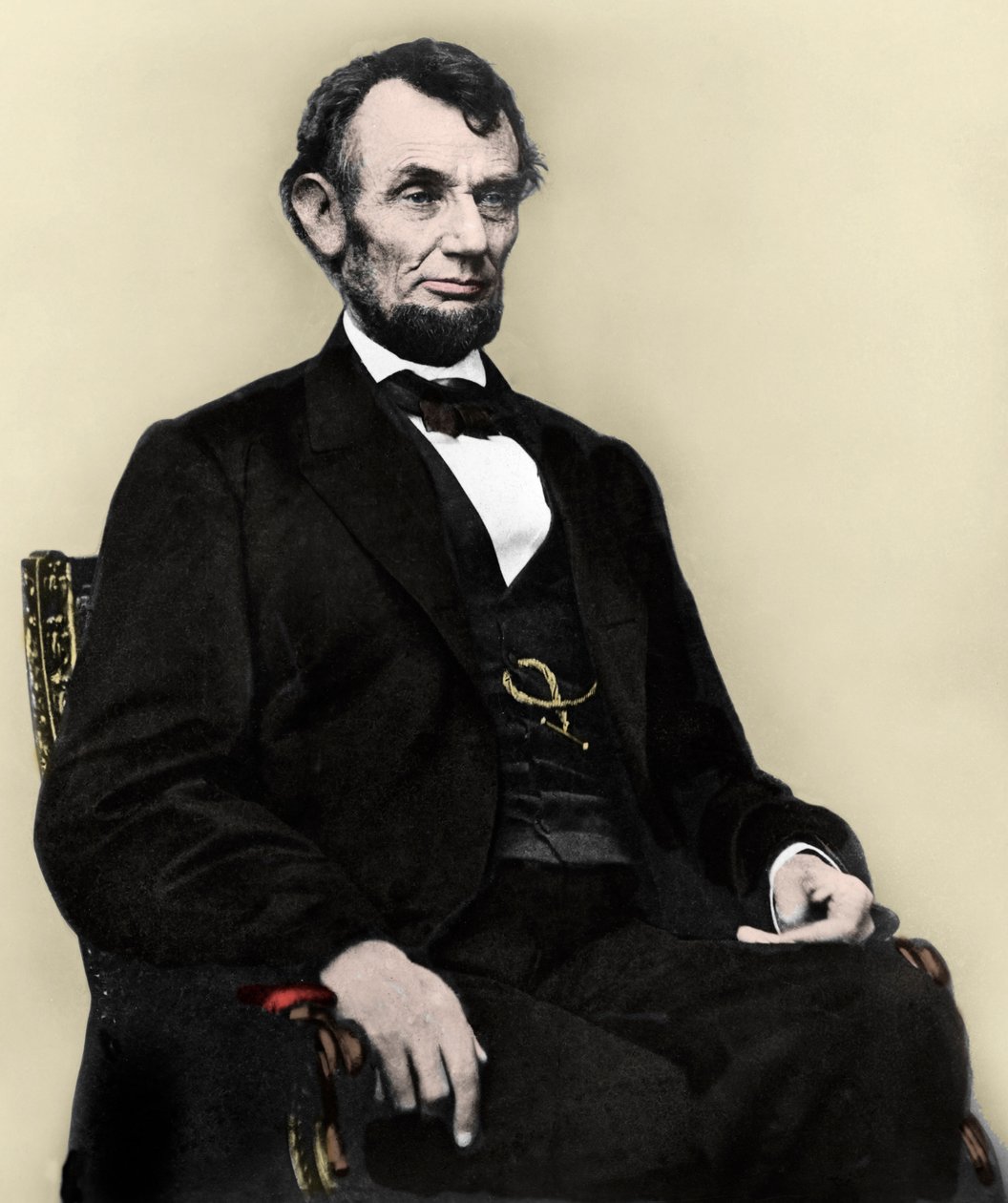 Muotokuva Abraham Lincolnista - Muotokuva Abraham Lincolnista (1809-1865), 16. Yhdysvaltain presidentti. tekijältä Anonymous Anonymous