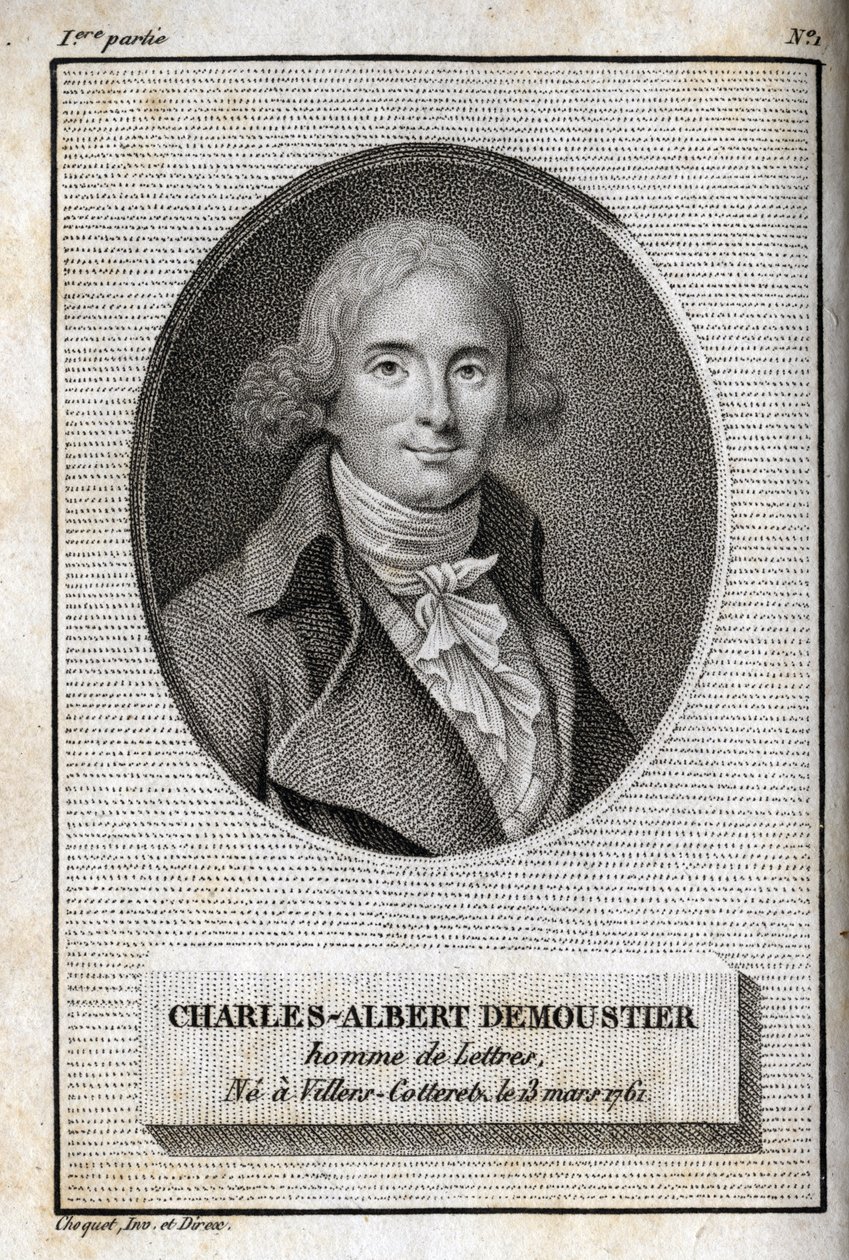 Ranskalaisen kirjailijan Charles Albert Demoustier