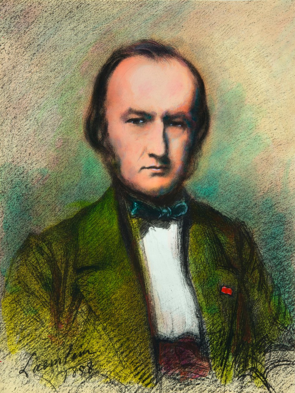 Claude Bernardin (1813-1878) muotokuva, lääkäri ja fysiologi, Privee Collection tekijältä Anonymous Anonymous