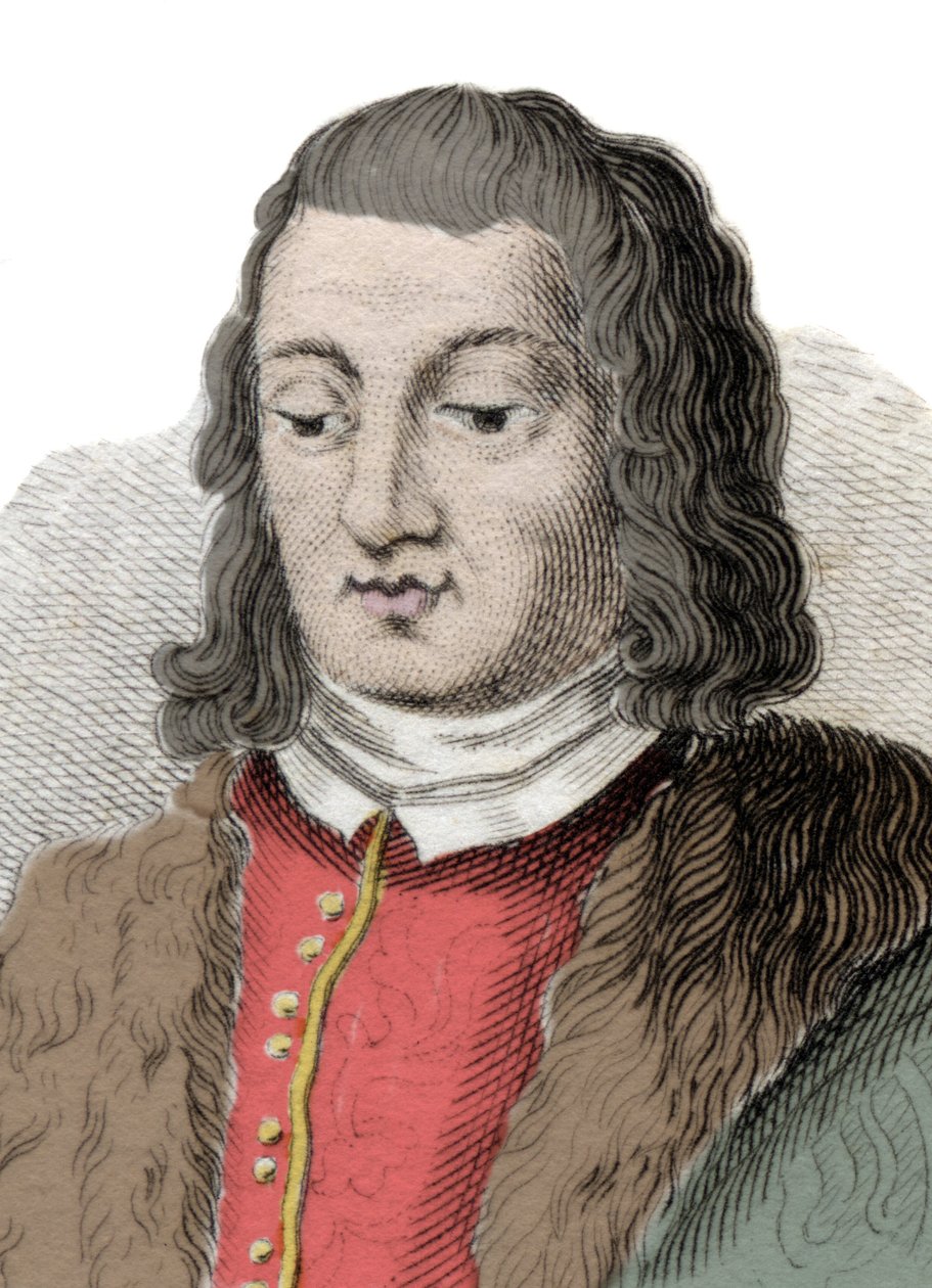 Katoliseksi kutsutun Ferdinand II:n Aragonialainen (1452-1516) muotokuva. Kaiverrus 1800-luvulta. Milanolainen tekijältä Anonymous Anonymous