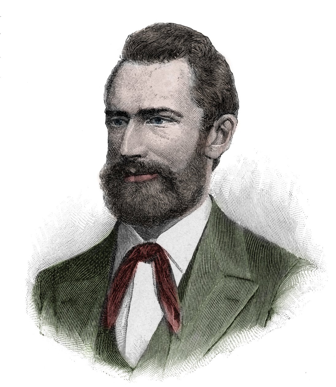 Muotokuva Frederich Wilhelm Ludwig Leichhardtista (1813-1848?) Preussilainen (saksalainen) tutkimusmatkailija ja luonnontieteilijä - Ludwig Leichhardt, preussilainen tutkimusmatkailija ja Australian luonnontieteilijä tekijältä Anonymous Anonymous