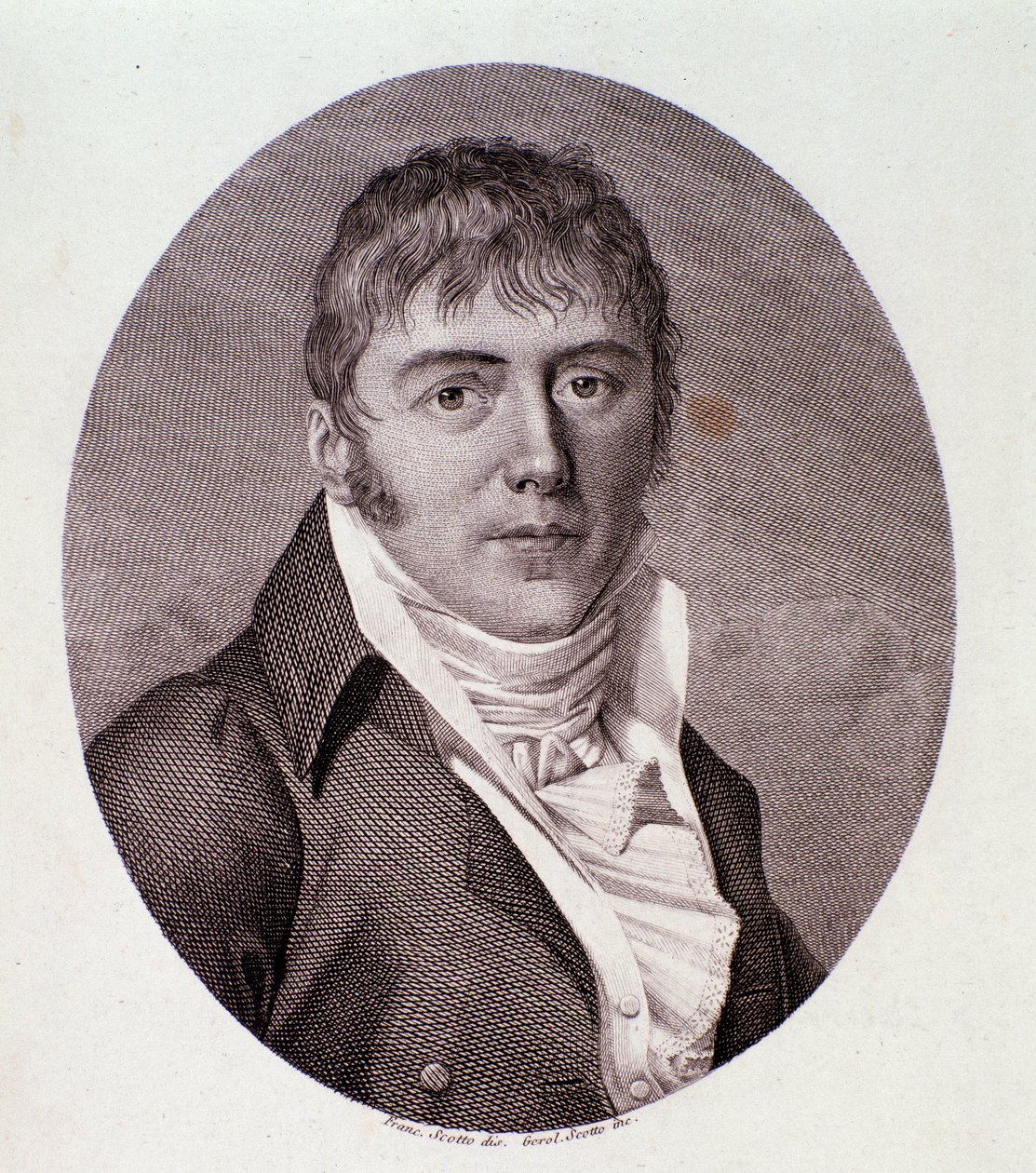 Giovanni Simone Mayrin (Johann Simon) muotokuva (litografia) tekijältä Anonymous Anonymous