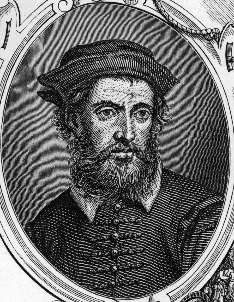 Italian taidemaalarin Gregorio di Tomaso Chiulinovich Lo Schiavonen (1436-1504) muotokuva. Kaiverrus vuodelta 1859 Armengaudin teokseen The Galleries of Europe - Italy "". Yksityinen kokoelma. tekijältä Anonymous Anonymous