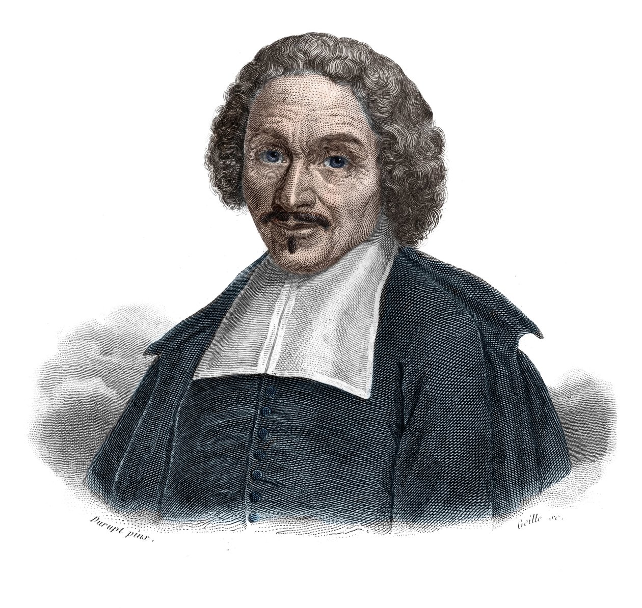 Henri Michel Buchin muotokuva - Bon Henri (1598-1666) Maitre Cordonnier Pariisissa teoksessa "Hyödyllisten miesten muotokuvia ja historia: kaikkien maiden ja kaikkien olosuhteiden miehet ja naiset, jotka saivat oikeuden miesten tunnustukseen", julkaisija j tekijältä Anonymous Anonymous