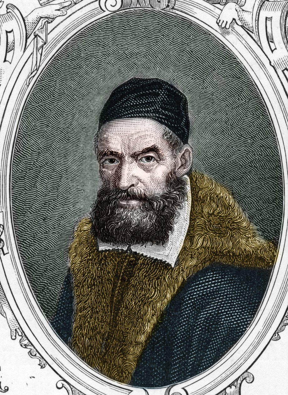 Jacopo Palma il Vecchion muotokuva (vanha tai vanha tekijältä Anonymous Anonymous