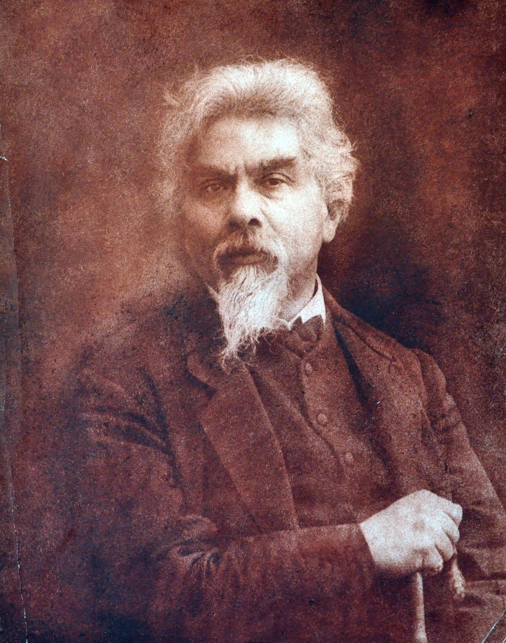 Anonyymin Jan Tooropin (1858-1928) muotokuva. Albumin valokuva. Yksityinen kokoelma tekijältä Anonymous Anonymous