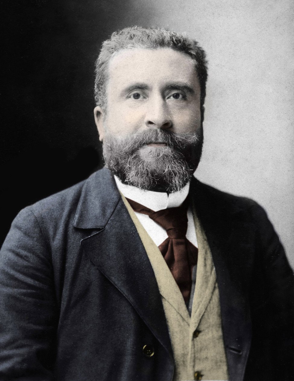 Jean Jauresin (1859-1914) muotokuva Ranskan sosialistiedustajasta. tekijältä Anonymous Anonymous