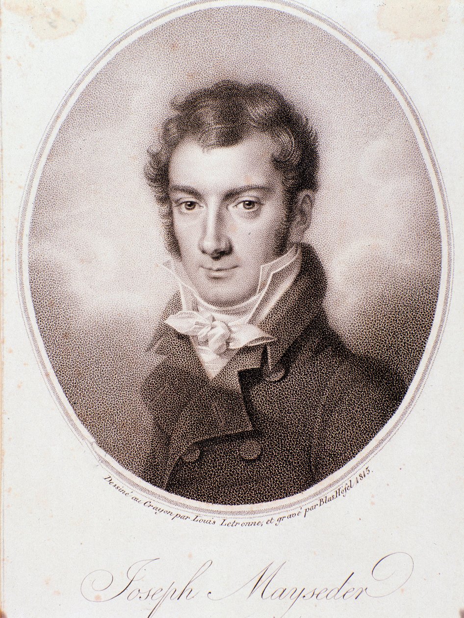 Joseph Maysederin muotokuva (litografia) tekijältä Anonymous Anonymous