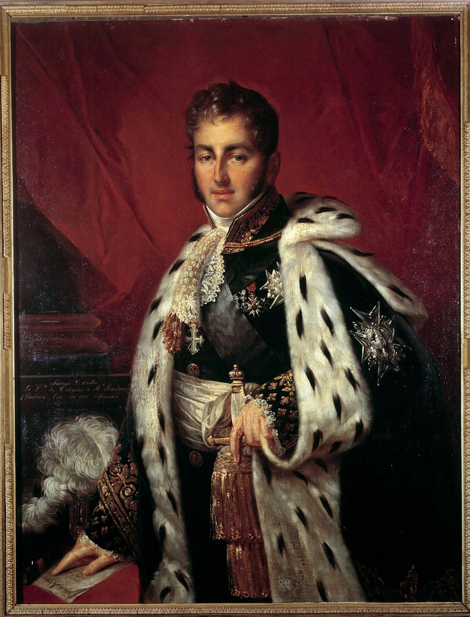 Jules Auguste Armand Marien muotokuva, prinssi de Polignac (1780-1847) neuvoston puheenjohtaja Anonyymi maalaus 1800-luvulta. Yksityinen kokoelma tekijältä Anonymous Anonymous