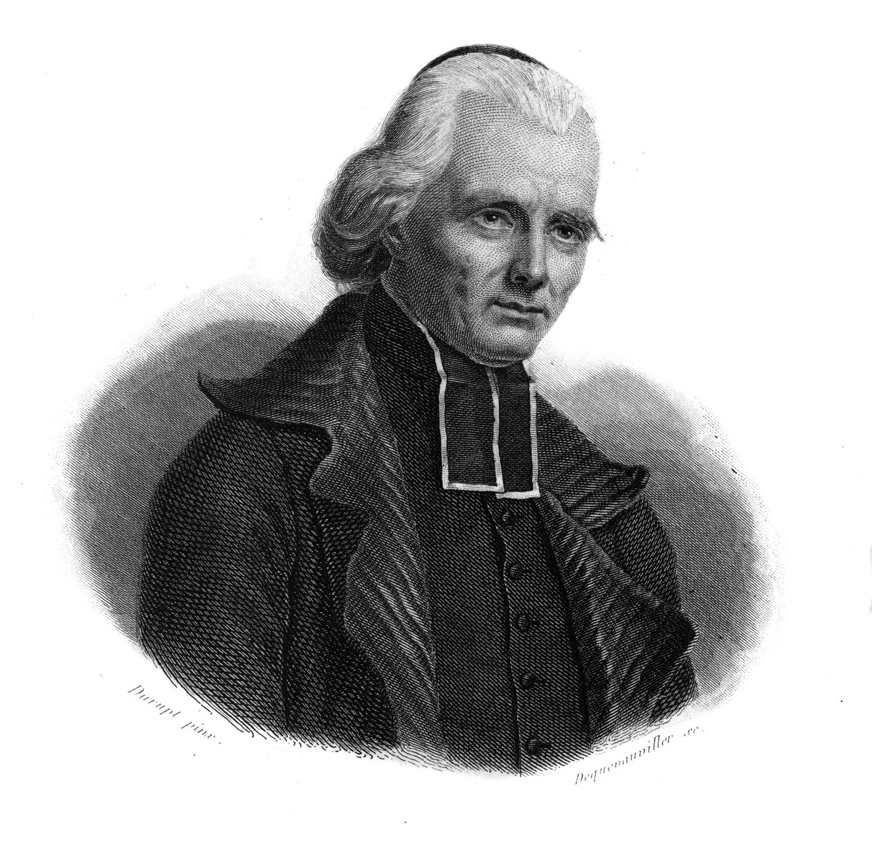 Ludvig XVI:n tunnustajan Abbe LEGRIS-DUVALIN (LEGRIS DUVAL) (1765-1819) muotokuva teoksessa ”Hyödyllisten miesten muotokuvia ja historiaa: kaikkien maiden ja olosuhteiden miehet ja naiset, jotka saivat oikeuden miesten tunnustukseen” julkaistiin ja levittä tekijältä Anonymous Anonymous