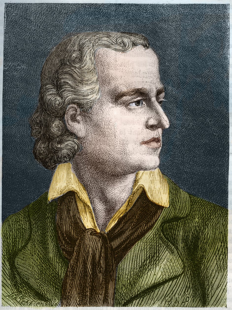 Muotokuva Louis-Joseph (Louis Joseph) Charlier (1754-1797), ranskalainen poliitikko. Kaiverrus vuodelta 1866 Adolphe Thiersin teokseen "Histoire de la Revolution francaise". Yksityinen kokoelma. tekijältä Anonymous Anonymous