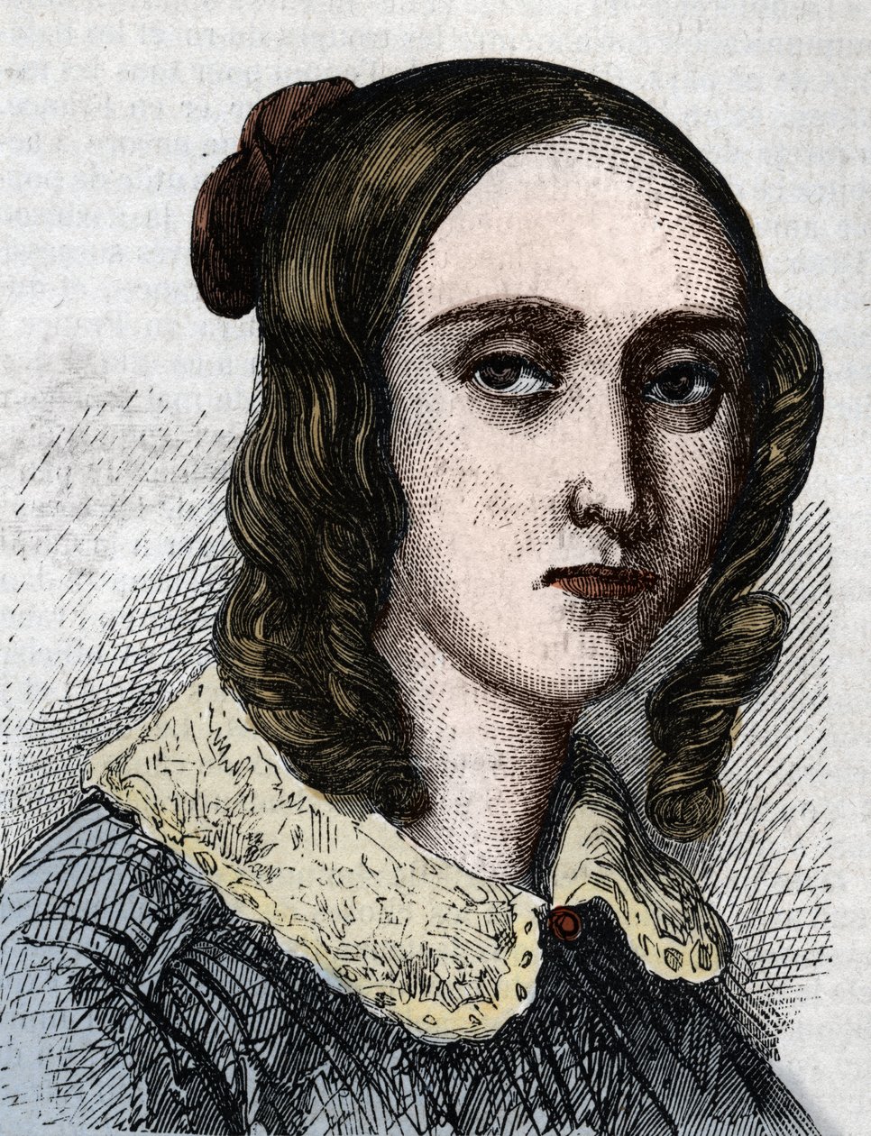 Louise Farrencin muotokuva 1804-1875. Pianisti, säveltäjä, ranskan opettaja. tekijältä Anonymous Anonymous