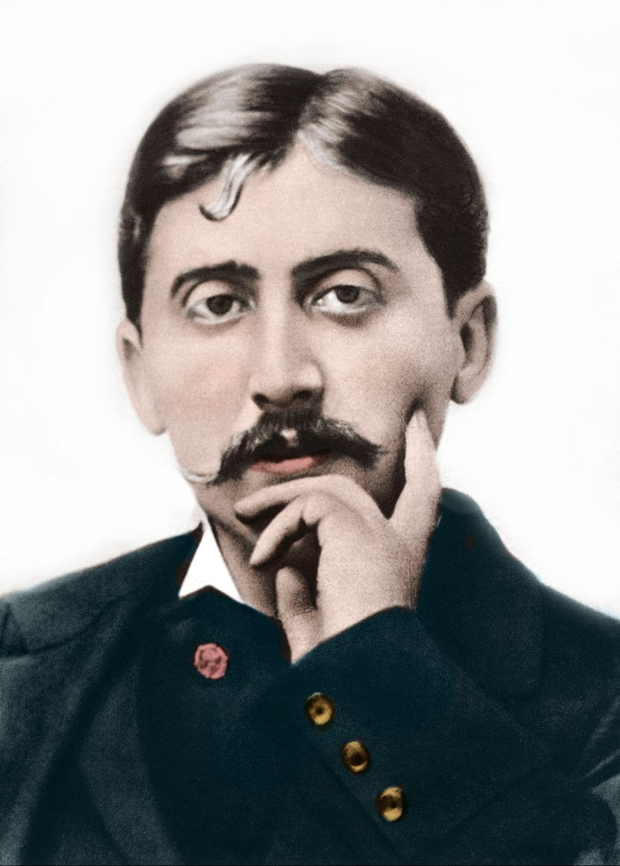 Muotokuva Marcel Proustista (1871-1922), ranskalaisesta kirjailijasta noin 1900 tekijältä Anonymous Anonymous