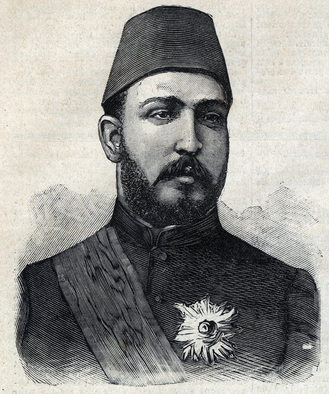 F Muhammad Tawfiqin muotokuva (R Muhammad Tawfiq tekijältä Anonymous Anonymous