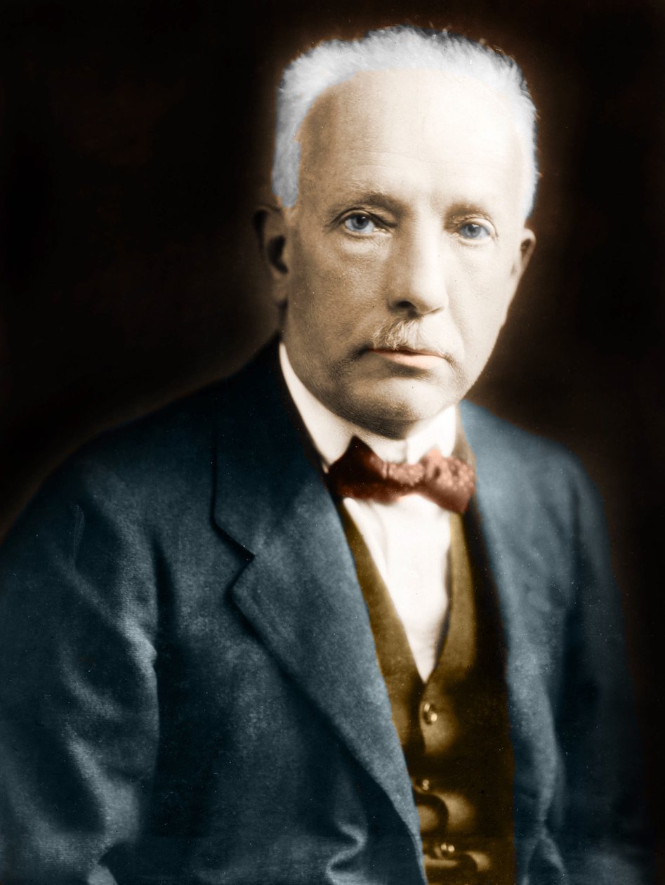 Richard Straussin (1864-1949), saksalaisen säveltäjän muotokuva tekijältä Anonymous Anonymous