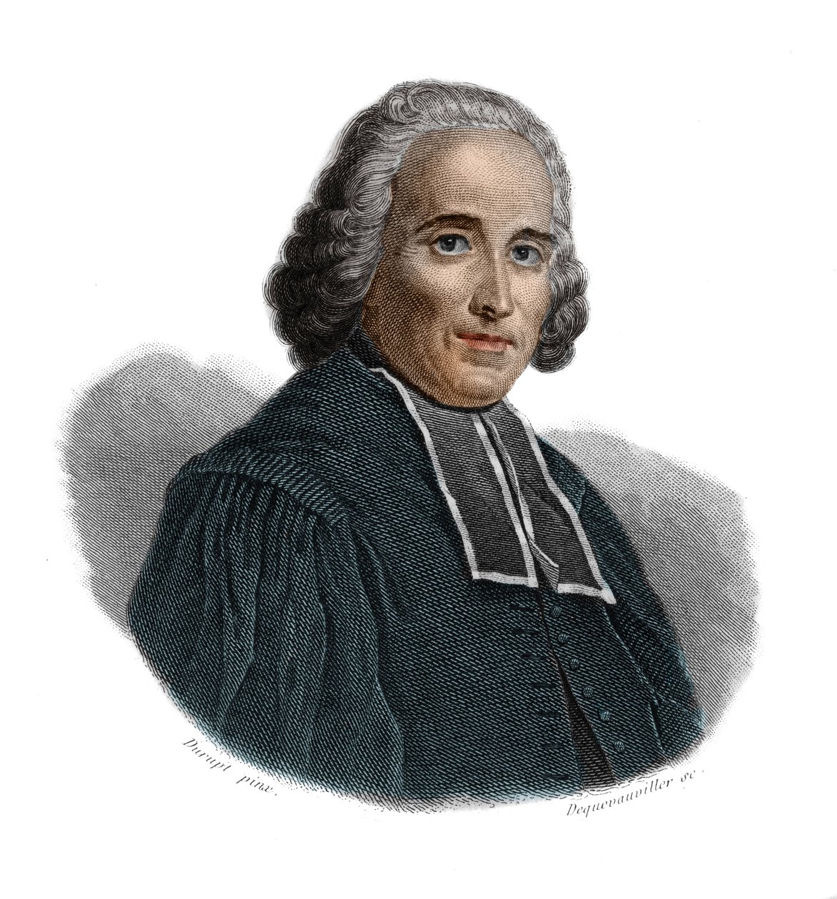 Robert Joseph (Robert-Joseph) Pothier (1699-1772) muotokuva, ranskalainen juristi artikkelissa "Hyödyllisten miesten muotokuvia ja historia: kaikkien maiden ja olosuhteiden miehet ja naiset, jotka ovat saaneet oikeuden miesten tunnustamiseen", julkaistiin  tekijältä Anonymous Anonymous
