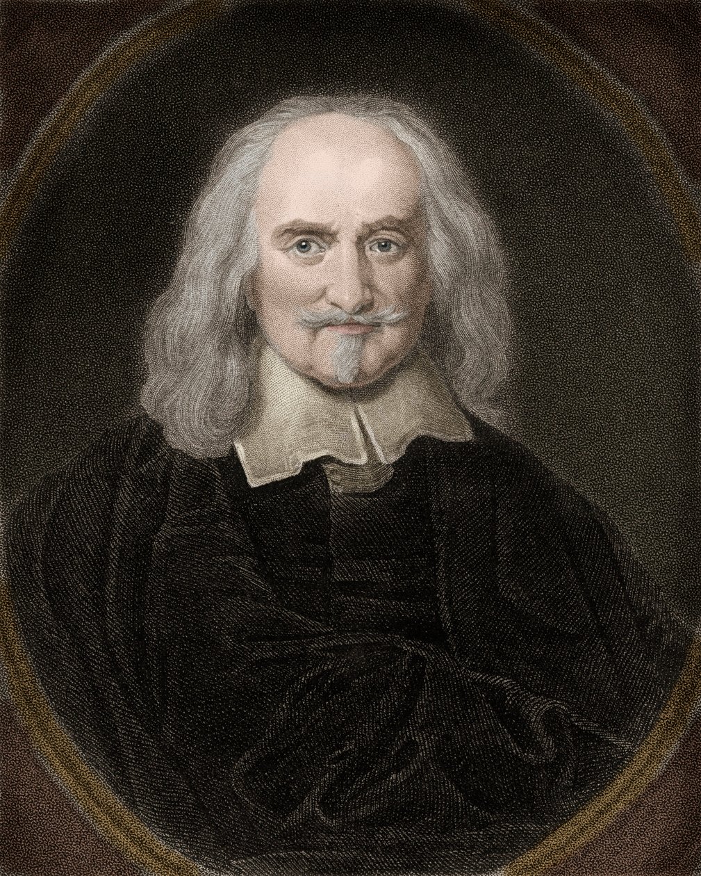 Muotokuva Thomas Hobbesista (1588-1679) englantilainen filosofi - Thomas Hobbes 1588-1679 englantilainen filosofi ja poliittinen teoreetikko tekijältä Anonymous Anonymous