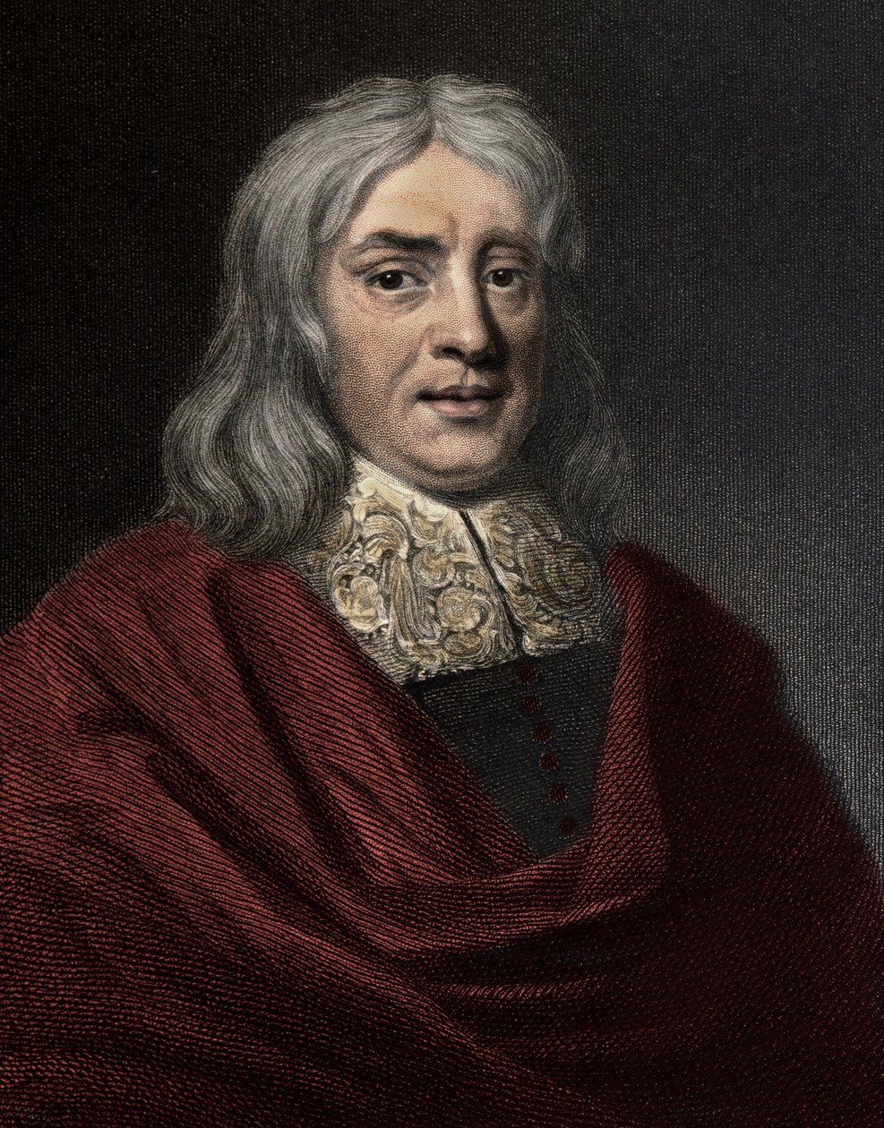 Thomas Sydenhamin (1624-1689), englantilaisen lääkärin muotokuva - Thomas Sydenham 1624-1689, englantilainen lääkäri tekijältä Anonymous Anonymous