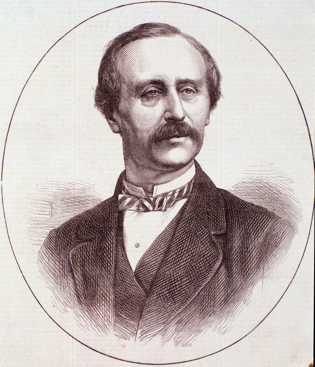 Englannin viulisti Henry Gamble Blagroven muotokuva (kaiverrus tekijältä Anonymous Anonymous