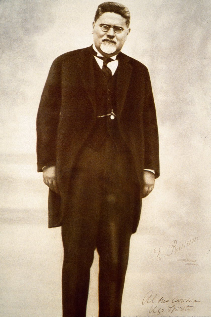 Muotokuva italialaisesta filosofista Giovanni Gentilestä (m/v kuva) tekijältä Anonymous Anonymous