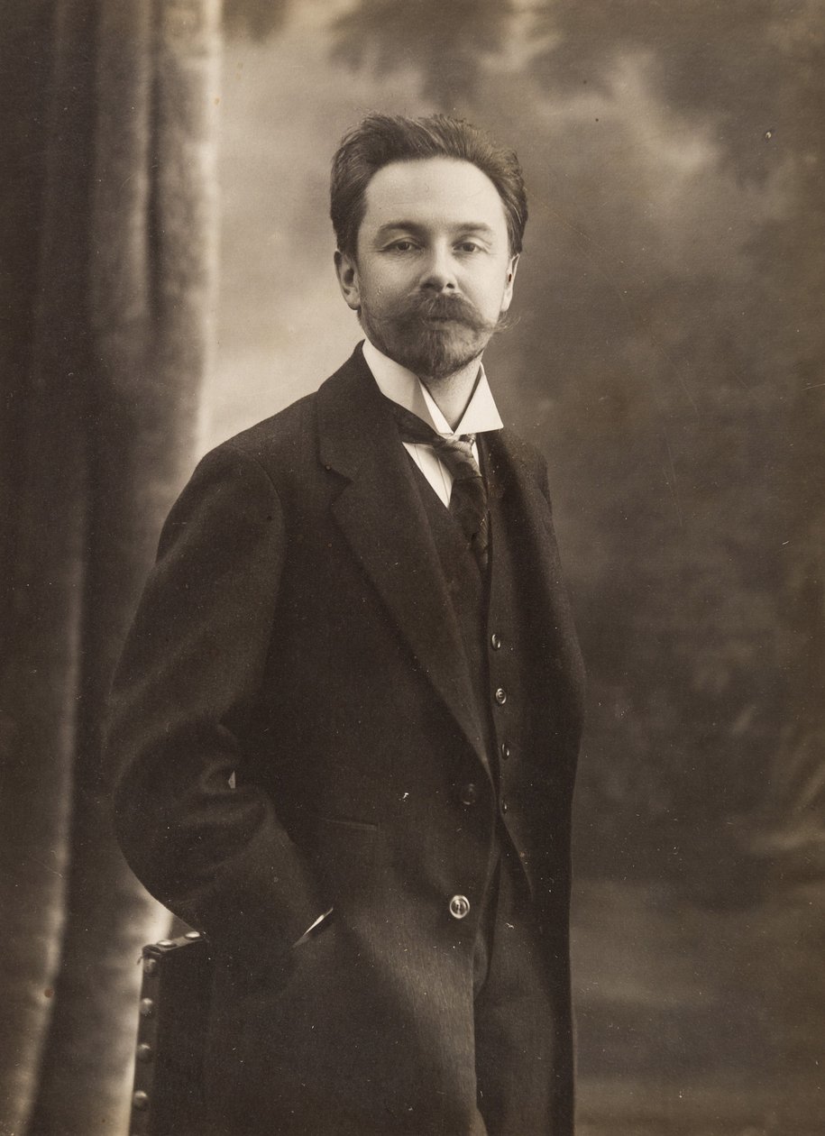 Säveltäjä Aleksanteri Skrjabinin (1872-1915) muotokuva tekijältä Anonymous Anonymous