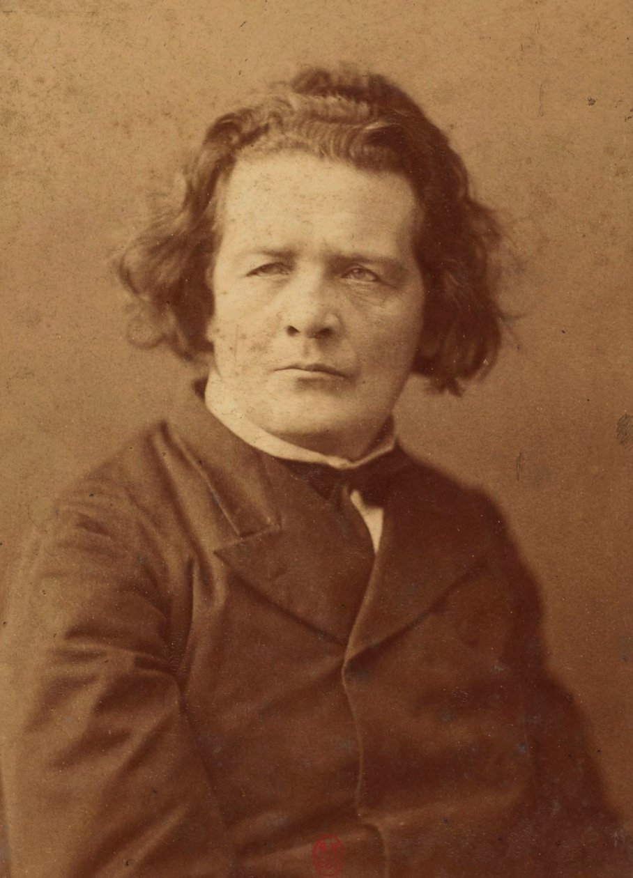 Anonymous-säveltäjä Anton Rubinsteinin (1829-1894) muotokuva. Albumin valokuva. Yksityinen kokoelma tekijältä Anonymous Anonymous